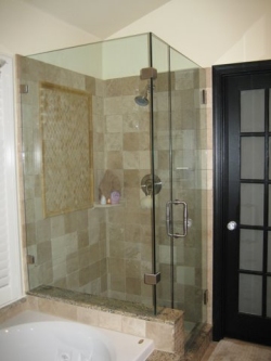 frameless shower