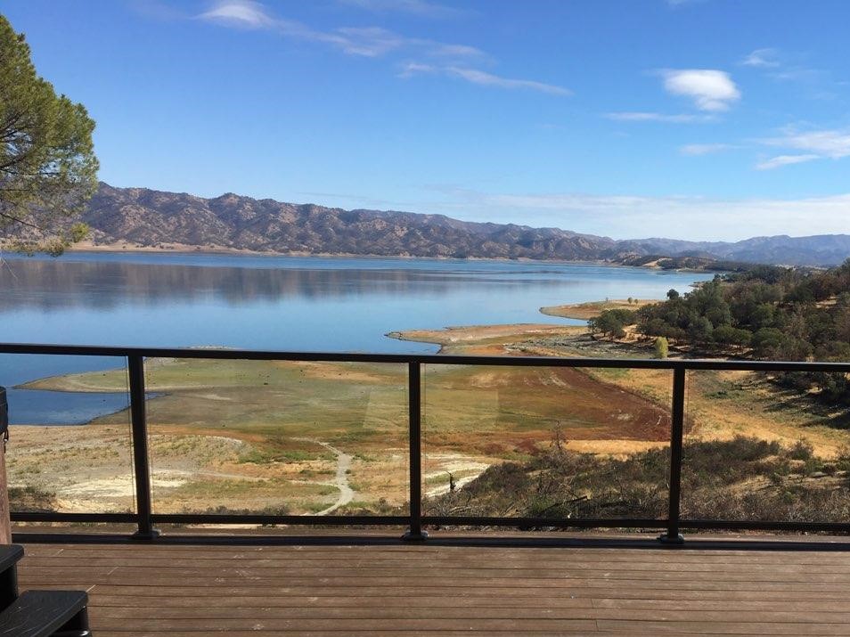  residential Glass wall in Berryessa home